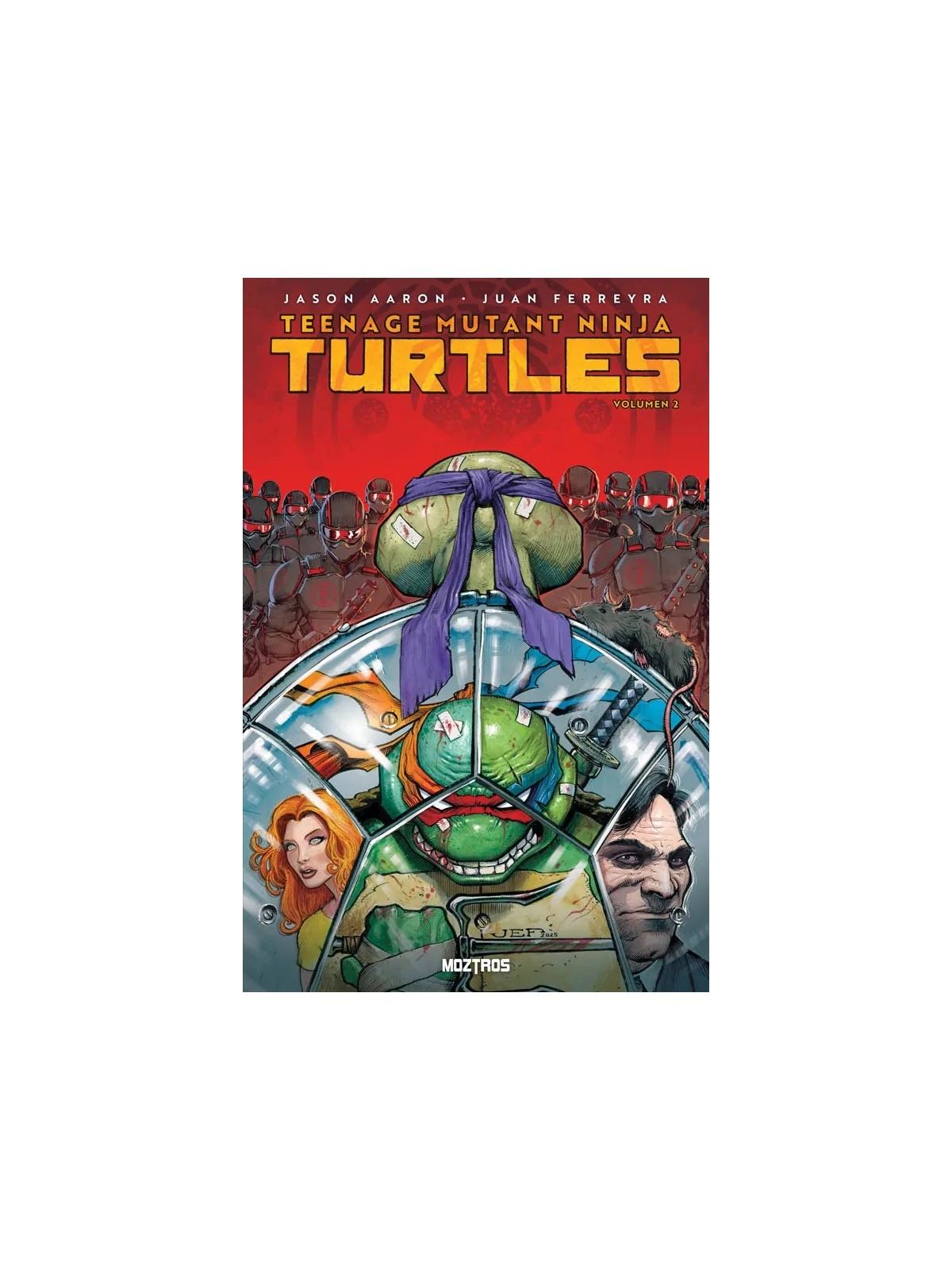 Teenage Mutant Ninja Turtles 02 Nueva York VS de Moztros en Cómics Americano | La Cueva Roja