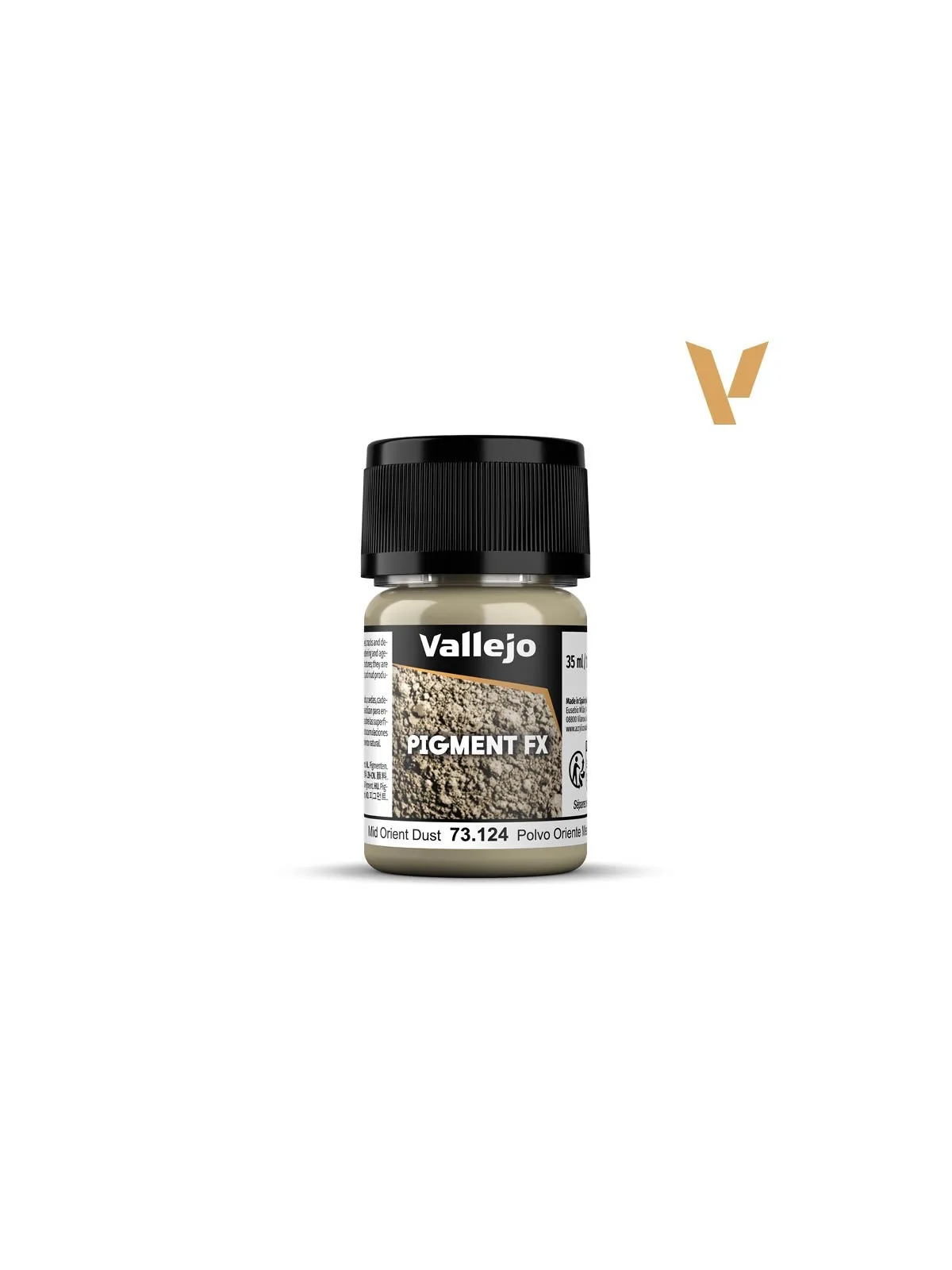 Polvo Oriente Medio Pigment Fx Vallejo 35ml (73124) de Vallejo en Pigment FX | La Cueva Roja