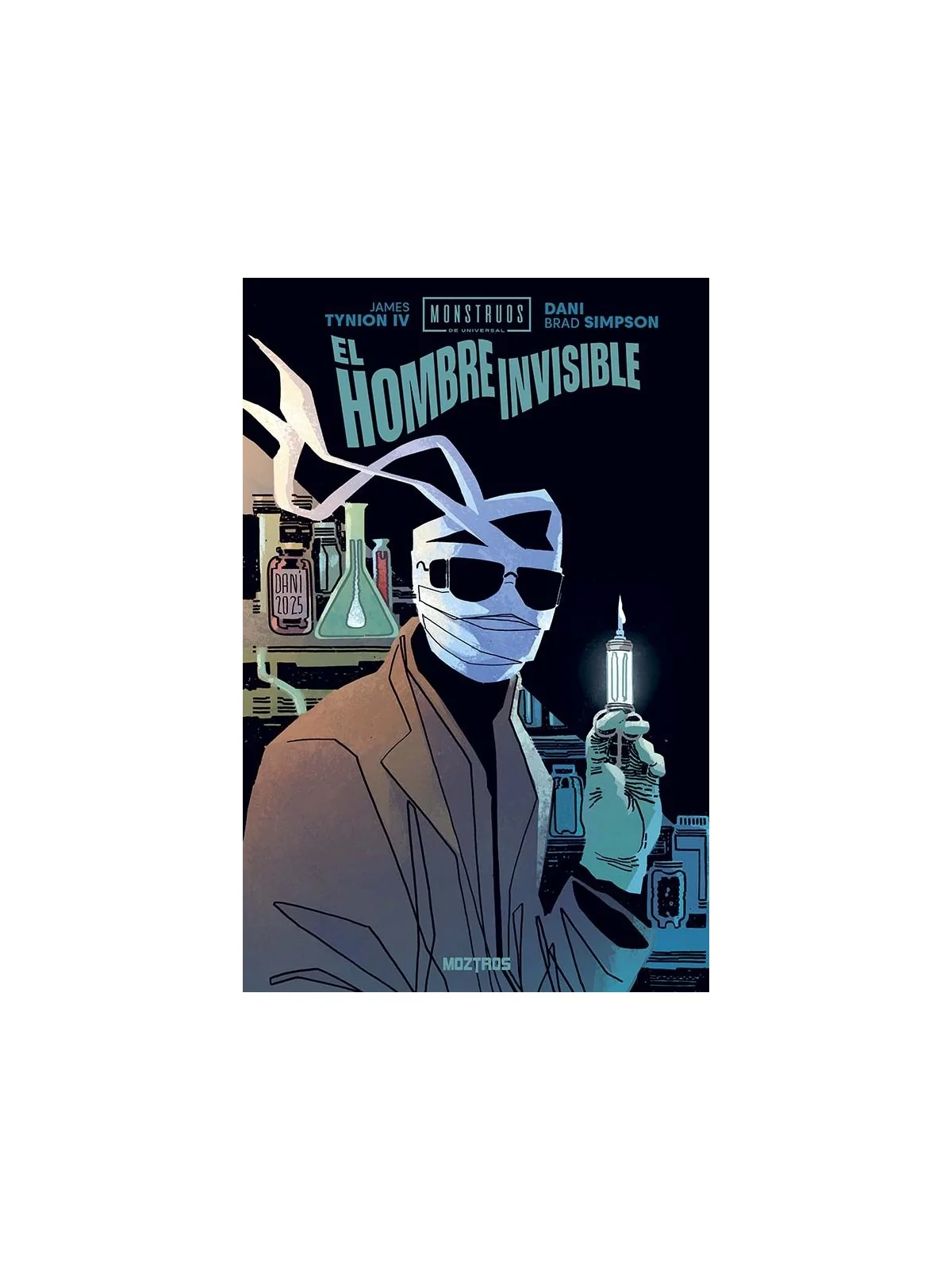 Monstruos de la Universal: El Hombre Invisible de Moztros en Cómics Europeo | La Cueva Roja