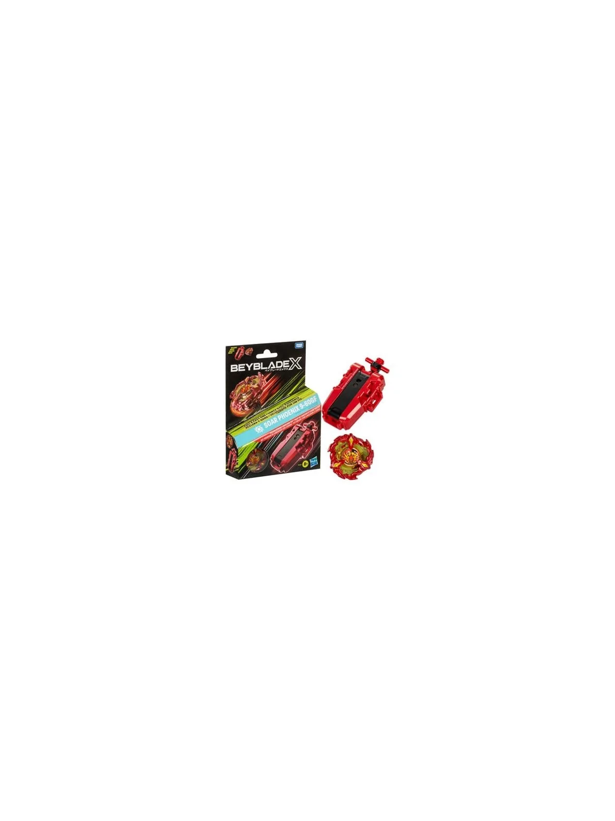 Beyblade X: Set Premium de Lanzador con Cuerda y Top Soar Phoenix de Hasbro en Beyblade X | La Cueva Roja