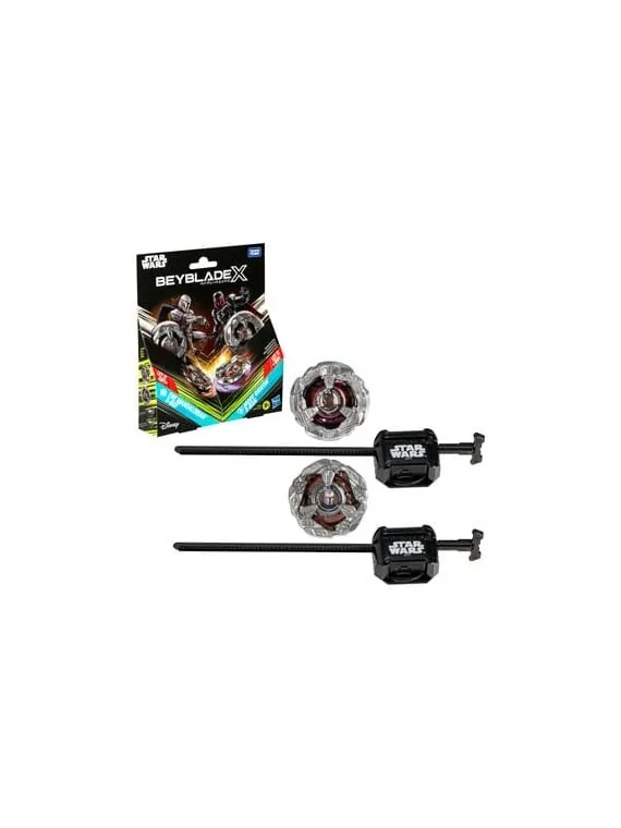 Beyblade X y Star Wars: The Mandalorian 3-60F vs. Moff Gideon 3-80N de Hasbro en Beyblade X | La Cueva Roja