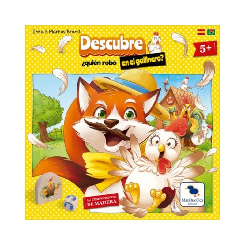 Descubre ¿Quien Robo en el Gallinero? de MasQueOca en Juegos de Tablero | La Cueva Roja