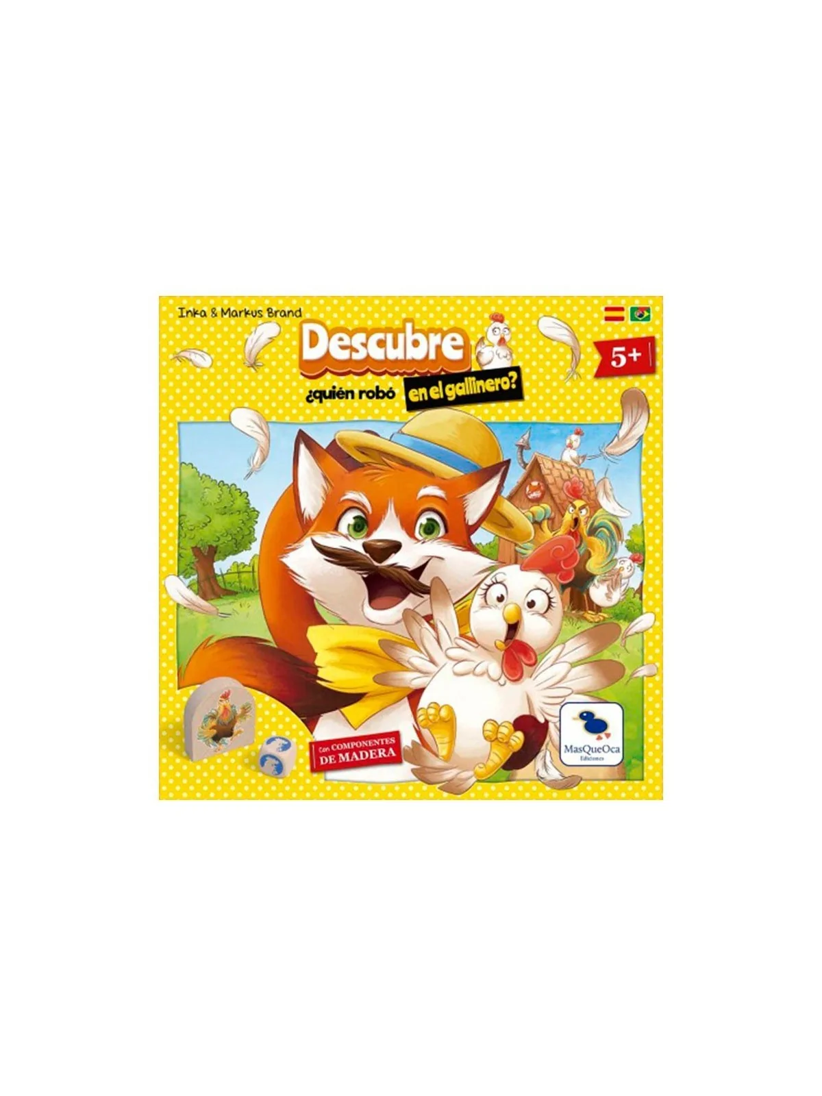 Descubre ¿Quien Robo en el Gallinero? de MasQueOca en Juegos de Tablero | La Cueva Roja