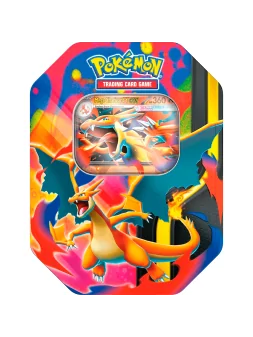 Pokemon TCG: Lata Mega Charizard Y EX (EN) de Bandai en Pokemon TCG | La Cueva Roja