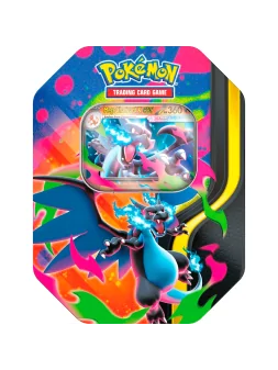 Pokemon TCG: Lata Mega Charizard X EX (EN) de Bandai en Pokemon TCG | La Cueva Roja