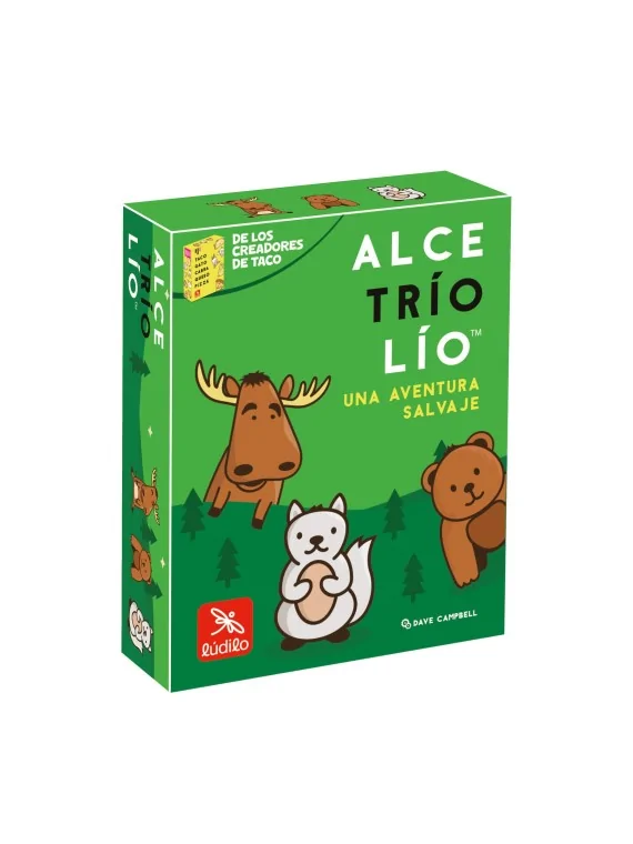 Alce, Trío, Lío de Ludilo en Juegos de Cartas | La Cueva Roja