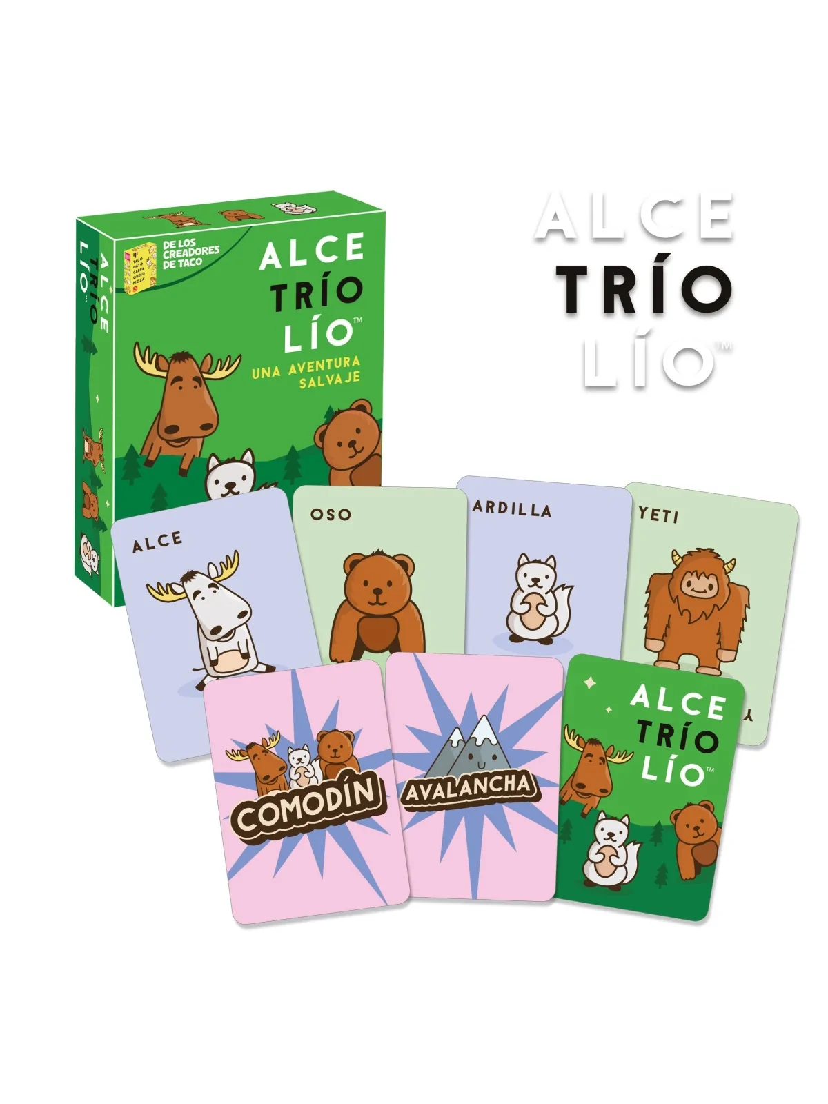 Alce, Trío, Lío de Ludilo en Juegos de Cartas | La Cueva Roja
