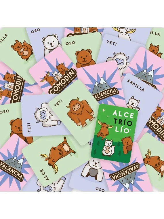Alce, Trío, Lío de Ludilo en Juegos de Cartas | La Cueva Roja