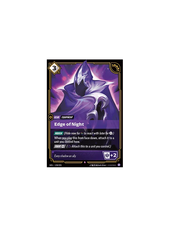 Edge of Night de Riftbound en 02 - Spiritforged | La Cueva Roja