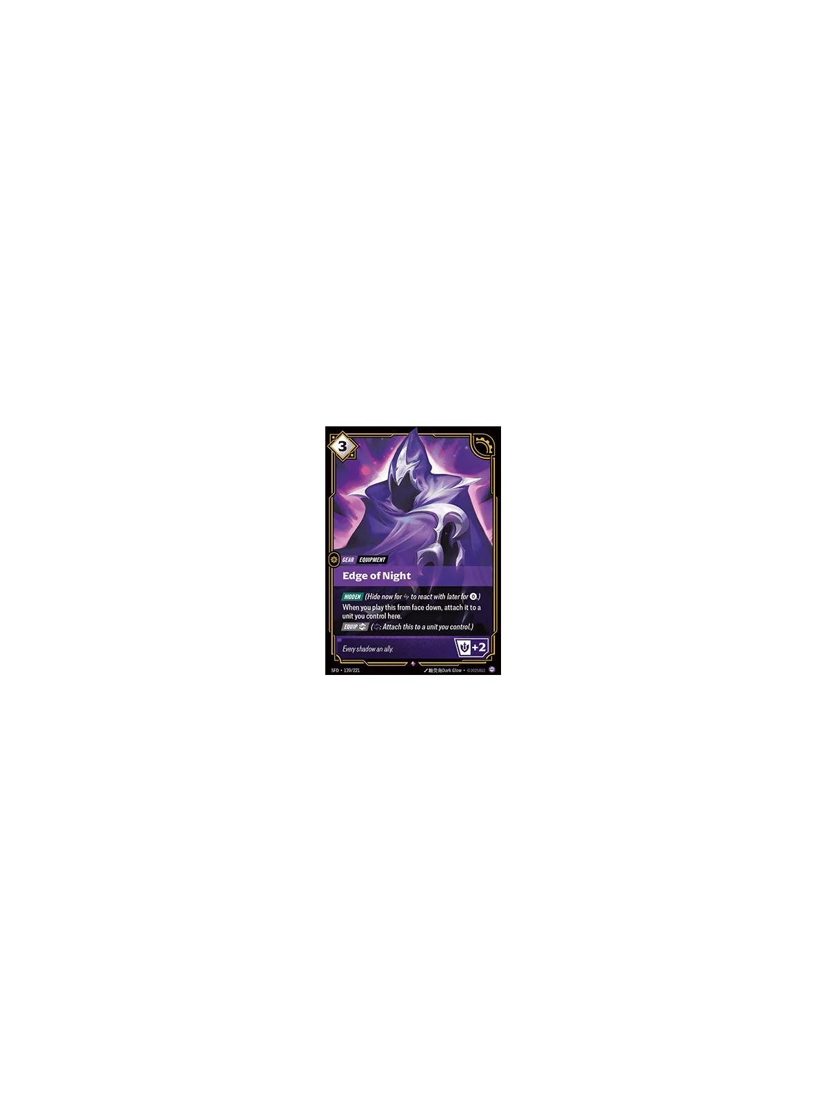 Edge of Night de Riftbound en 02 - Spiritforged | La Cueva Roja