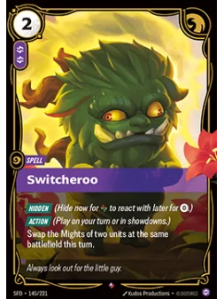 Switcheroo de Riftbound en 02 - Spiritforged | La Cueva Roja