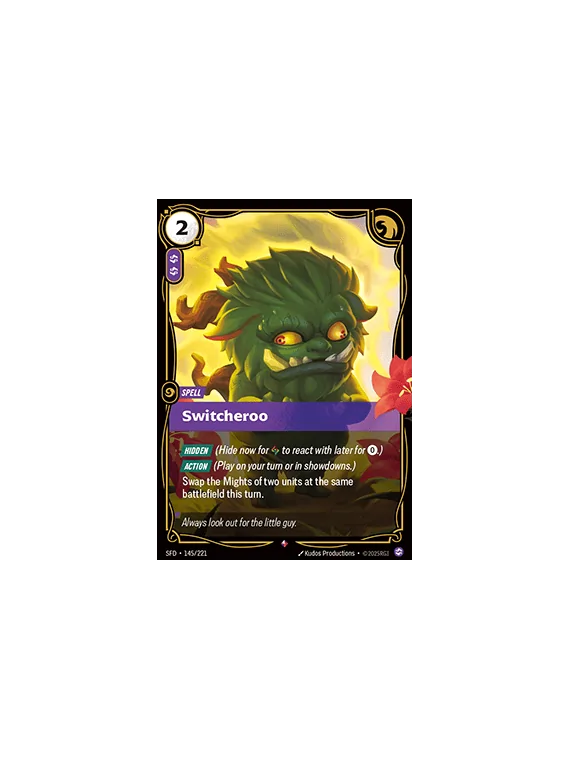 Switcheroo de Riftbound en 02 - Spiritforged | La Cueva Roja