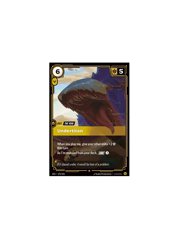 Undertitan de Riftbound en 02 - Spiritforged | La Cueva Roja
