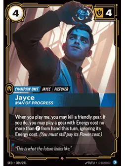 Jayce, Man of Progress de Riftbound en 02 - Spiritforged | La Cueva Roja