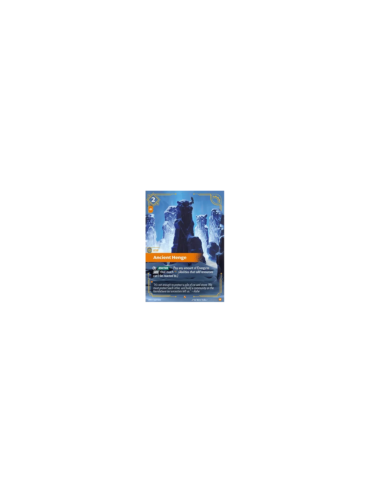 Ancient Henge de Riftbound en 02 - Spiritforged | La Cueva Roja