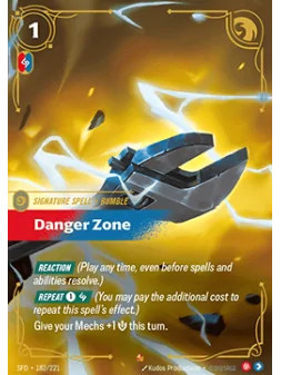 Danger Zone de Riftbound en 02 - Spiritforged | La Cueva Roja