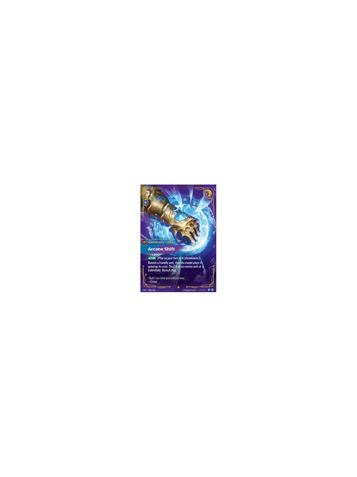 Arcane Shift de Riftbound en 02 - Spiritforged | La Cueva Roja
