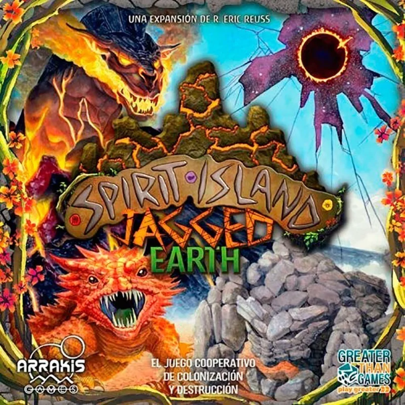 Spirit Island: Jagged Earth de Arrakis Games en Juegos de Tablero | La Cueva Roja