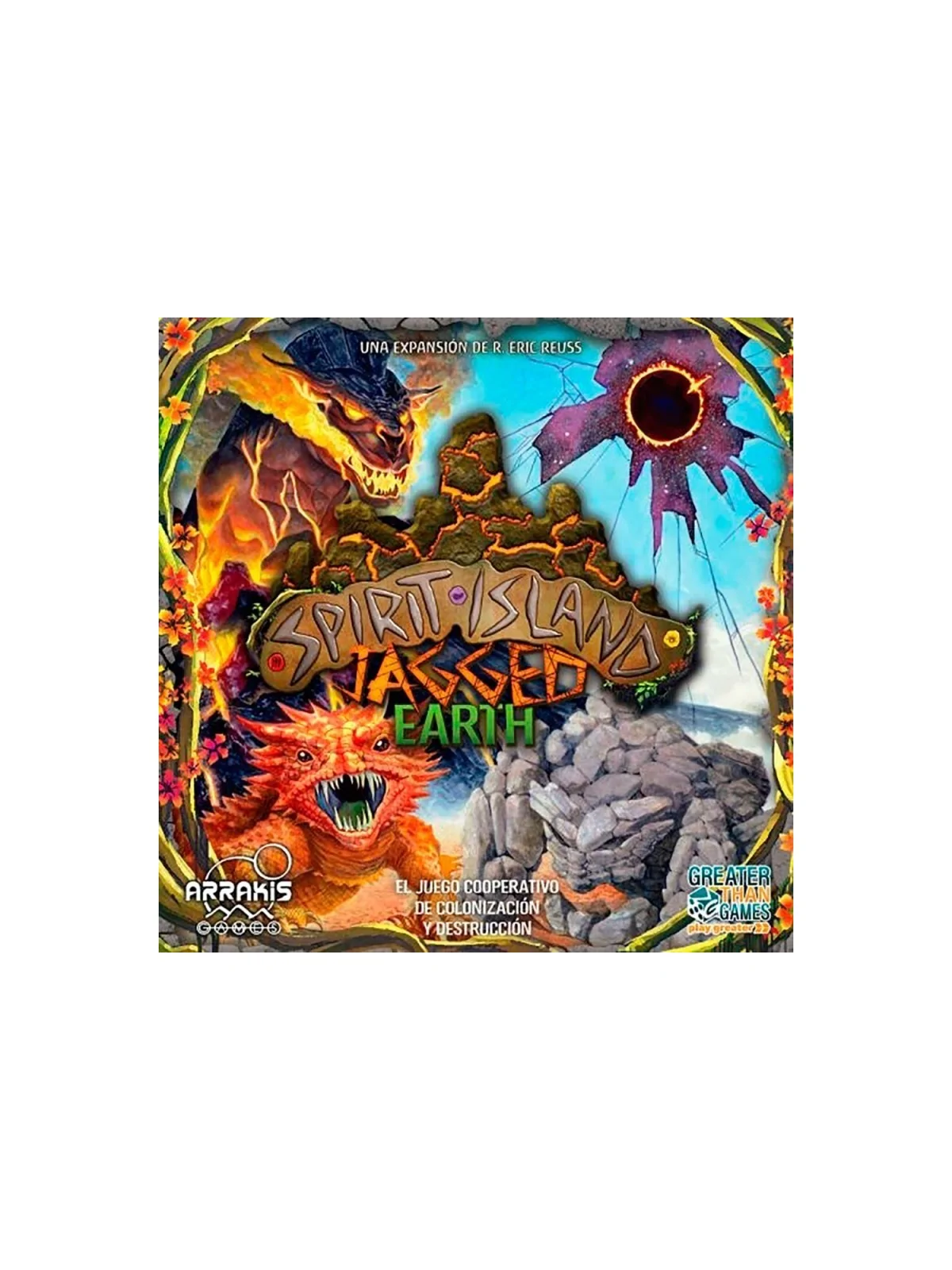 Spirit Island: Jagged Earth de Arrakis Games en Juegos de Tablero | La Cueva Roja
