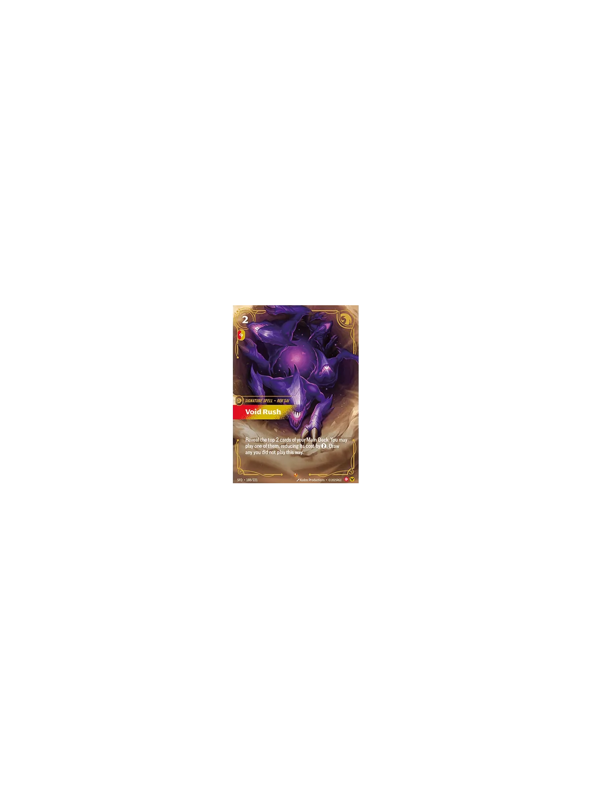 Void Rush de Riftbound en 02 - Spiritforged | La Cueva Roja