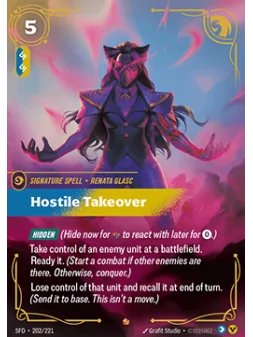 Hostile Takeover de Riftbound en 02 - Spiritforged | La Cueva Roja