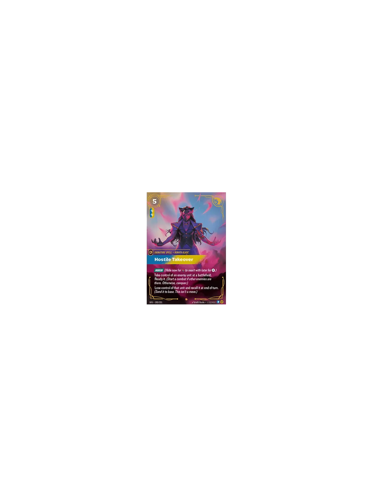 Hostile Takeover de Riftbound en 02 - Spiritforged | La Cueva Roja