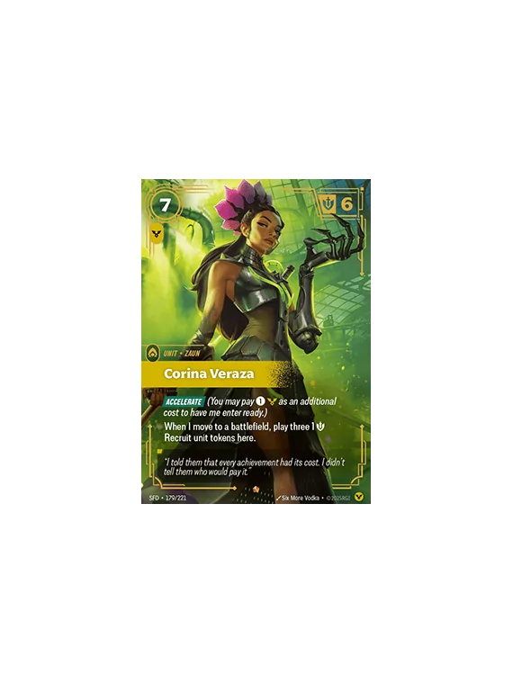Corina Veraza de Riftbound en 02 - Spiritforged | La Cueva Roja