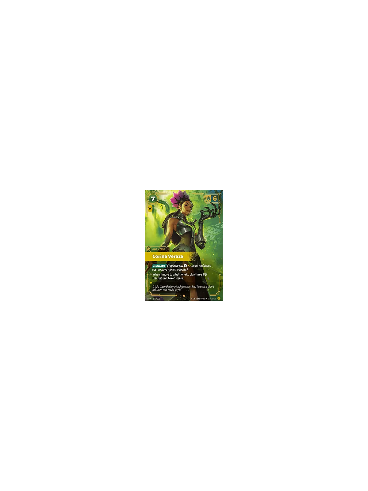 Corina Veraza de Riftbound en 02 - Spiritforged | La Cueva Roja