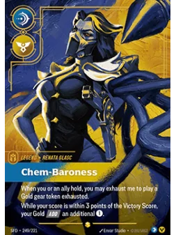 Renata Glasc, Chem-Baroness (V.2 - Showcase) de Riftbound en 02 - Spiritforged | La Cueva Roja