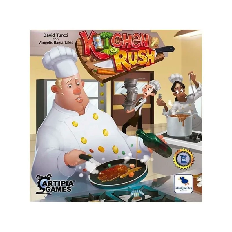 Kitchen Rush Tercera Edición de MasQueOca en Juegos de Tablero | La Cueva Roja