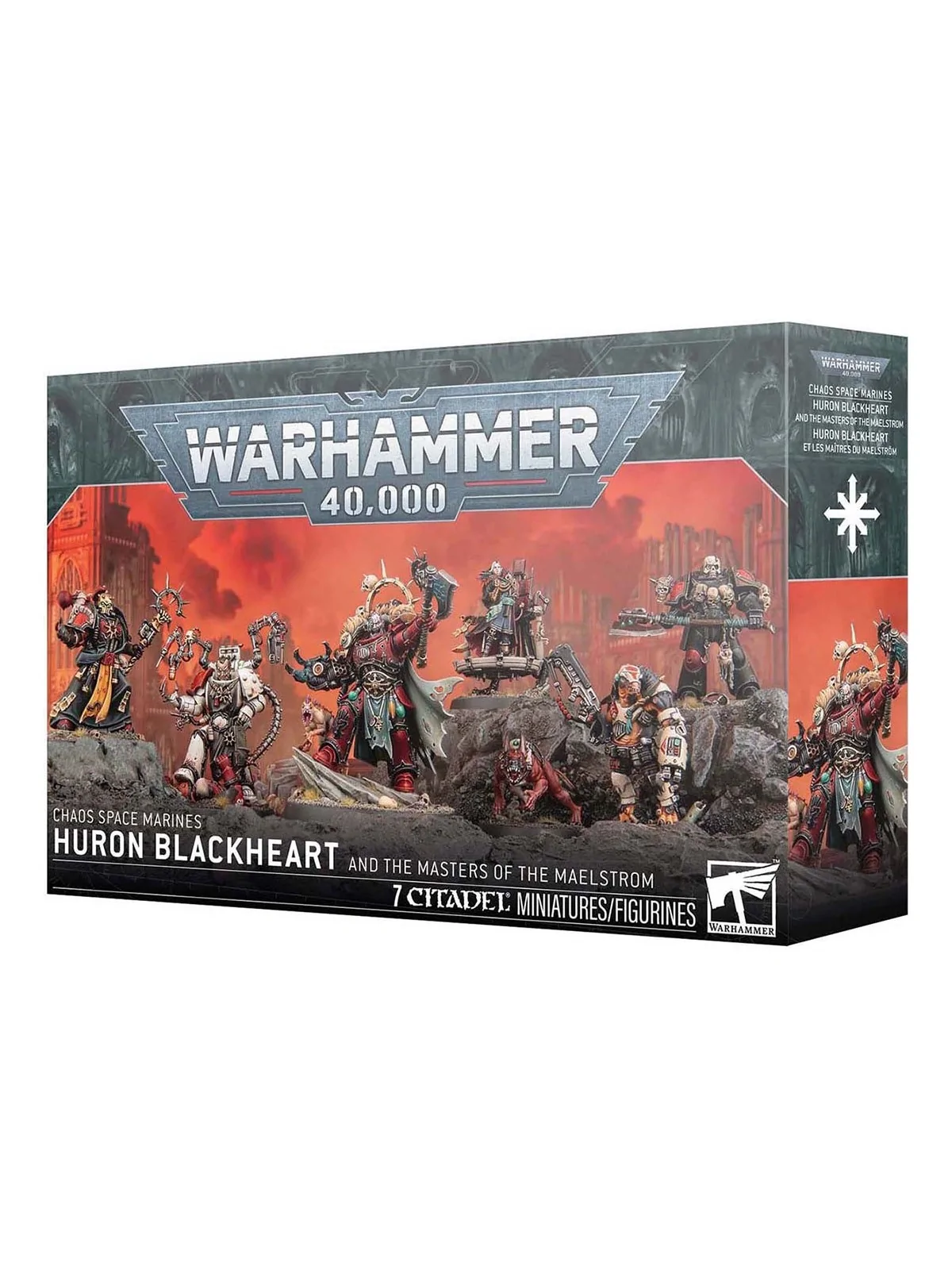 Warhammer 40000: Chaos Space Marines – Hurón Corazón Negro + Amos del Torbellino (43-110) de Games Workshop en Games Workshop | 
