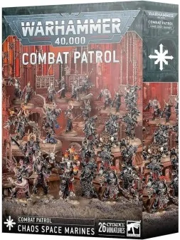Warhammer 40000: Patrulla - Marines Espaciales del Caos (73-431) de Games Workshop en WARHAMMER 40.000 | La Cueva Roja