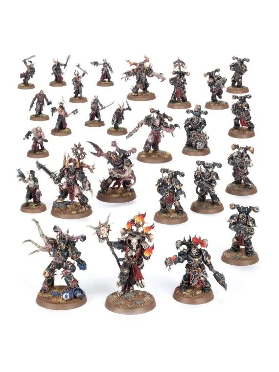 Warhammer 40000: Patrulla - Marines Espaciales del Caos (73-431) de Games Workshop en WARHAMMER 40.000 | La Cueva Roja