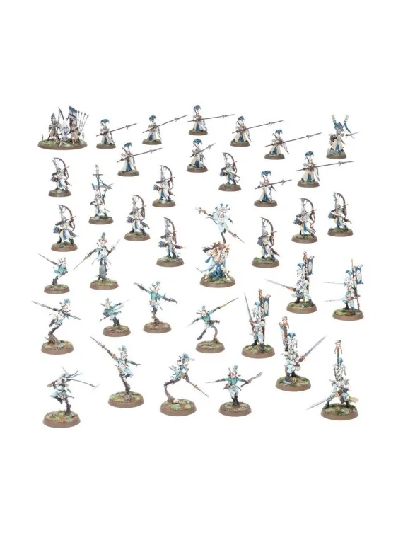 Warhammer Age of Sigmar: Lumineth Realmlords – Hueste Iliathiana (87-42) de Games Workshop en WARHAMMER AGE OF SIGMAR | La Cueva
