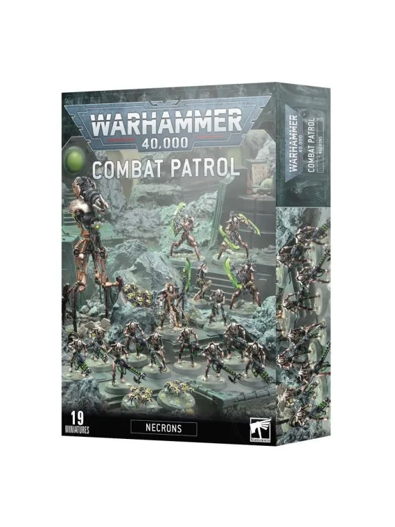 Warhammer 40000: Necrons - Patrulla de Combate (73-491) de Games Workshop en WARHAMMER 40.000 | La Cueva Roja