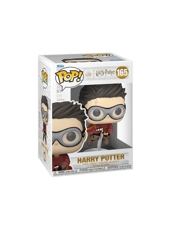 Funko POP! Harry Potter: Harry Potter with Broom Quidditch (165) de Funko en Funko Pop | La Cueva Roja