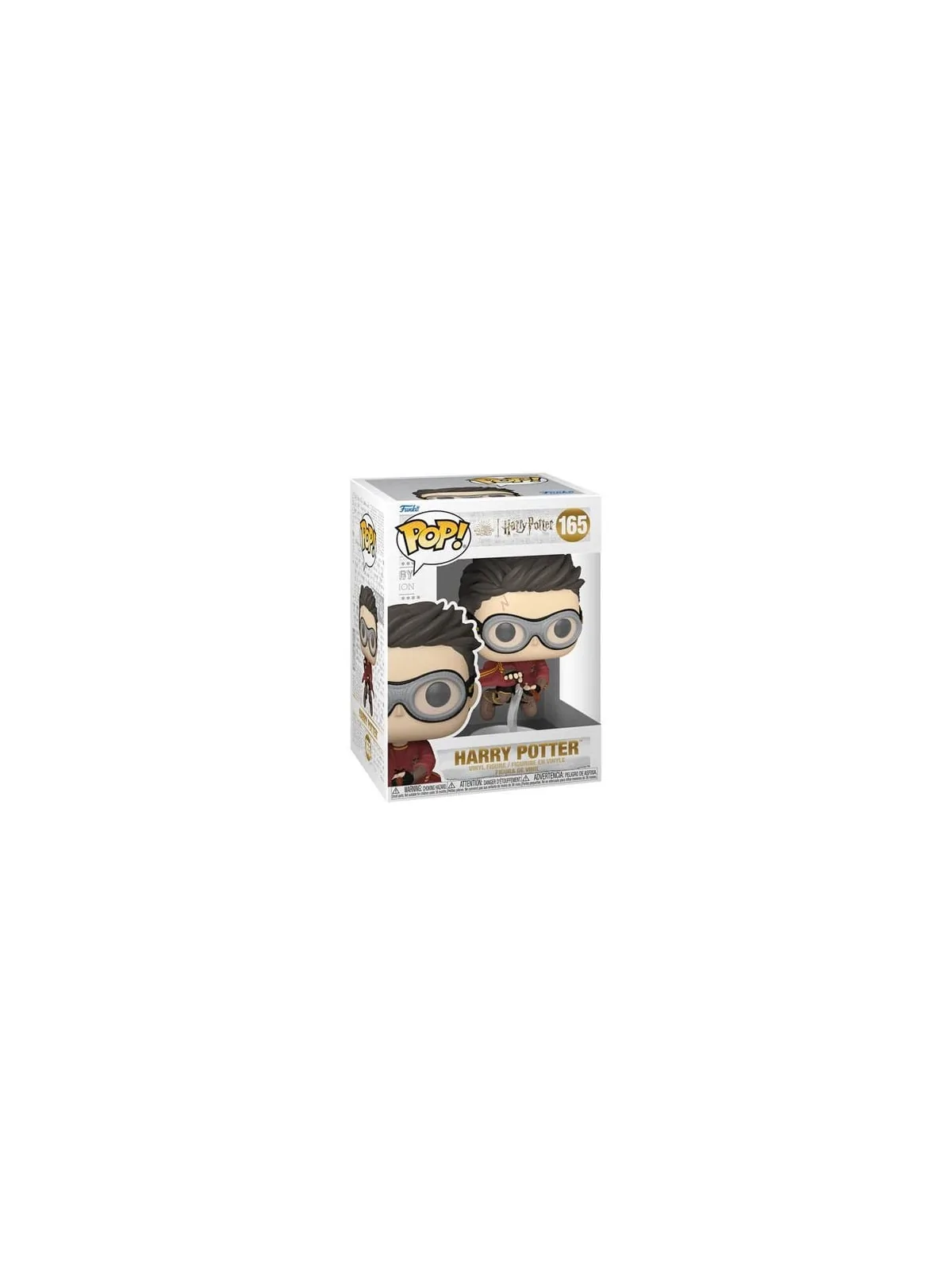 Funko POP! Harry Potter: Harry Potter with Broom Quidditch (165) de Funko en Funko Pop | La Cueva Roja