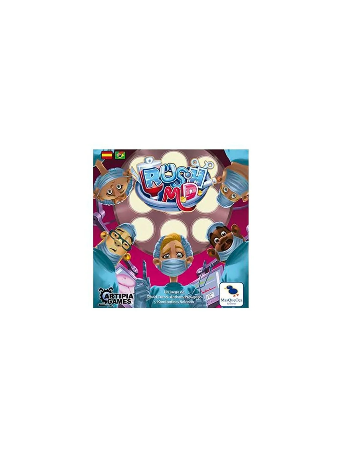Rush MD de MasQueOca en Juegos de Tablero | La Cueva Roja