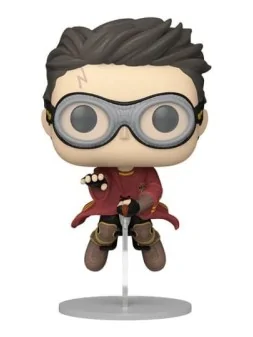Funko POP! Harry Potter: Harry Potter with Broom Quidditch (165) de Funko en Funko Pop | La Cueva Roja