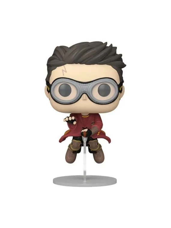 Funko POP! Harry Potter: Harry Potter with Broom Quidditch (165) de Funko en Funko Pop | La Cueva Roja