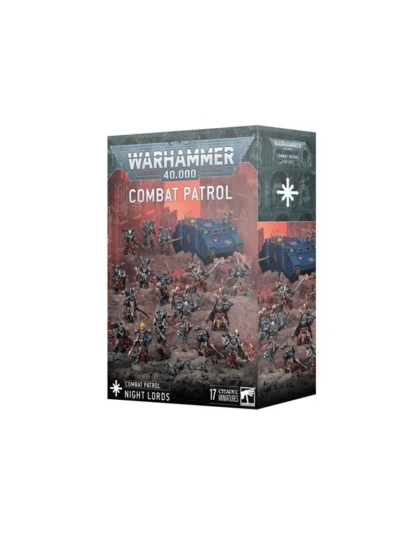 Warhammer 40000: Chaos Space Marines – Patrulla Night Lords (73-432) de Games Workshop en WARHAMMER 40.000 | La Cueva Roja