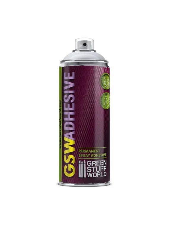 Pegamento Permanente en Spray 400ml de Green Stuff World en Modelismo | La Cueva Roja