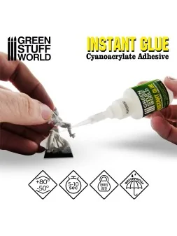 Pegamento Cianoacrilato 20gr de Green Stuff World en Modelismo | La Cueva Roja