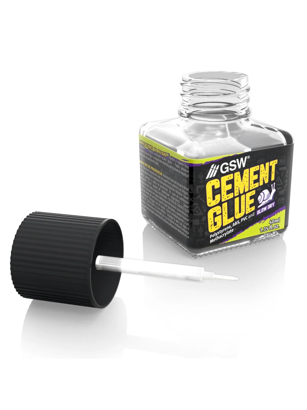 Pegamento para Plásticos Lento 40ml de Green Stuff World en Modelismo | La Cueva Roja