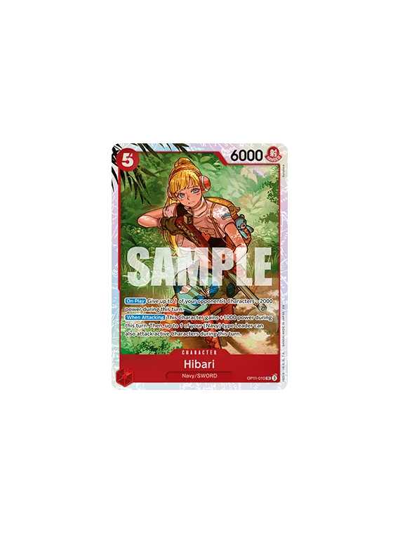 Hibari (OP11-010) (V.1) de Bandai en OP11 - A Fist of Divine Speed | La Cueva Roja