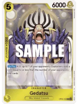 Gedatsu (OP05-102) (V.1) de Bandai en OP05 - Awakening of the New Era | La Cueva Roja