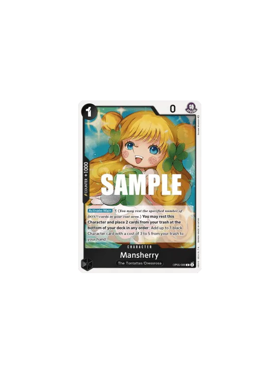 Mansherry (OP05-088) (V.1) de Bandai en OP05 - Awakening of the New Era | La Cueva Roja