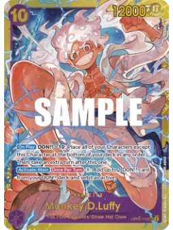 Monkey.D.Luffy (OP05-119) (V.1) de Bandai en OP05 - Awakening of the New Era | La Cueva Roja