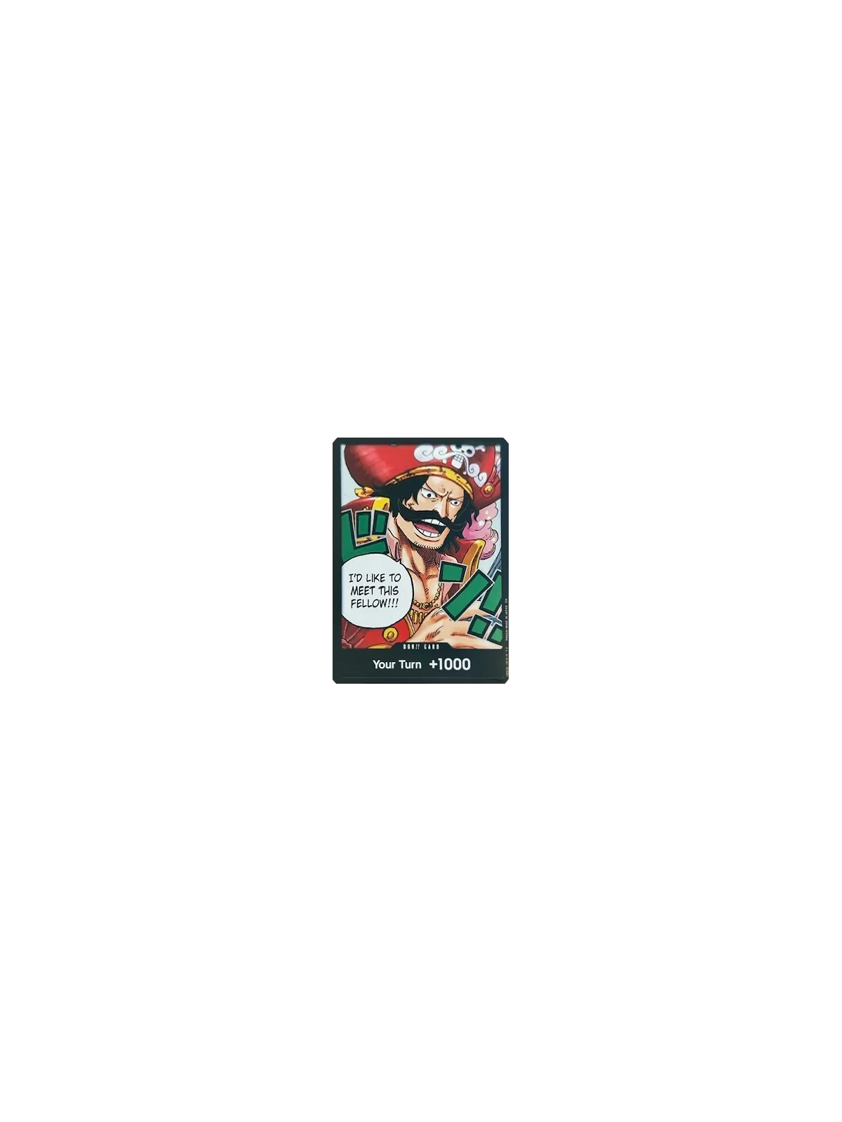 DON!! (OP13 Roger) (V.1) de Bandai en OP13 - Carrying on his Will | La Cueva Roja