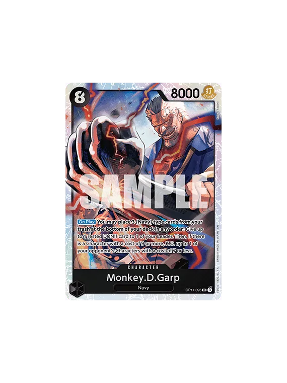 Monkey.D.Garp (OP11-095) (V.1) de Bandai en OP11 - A Fist of Divine Speed | La Cueva Roja